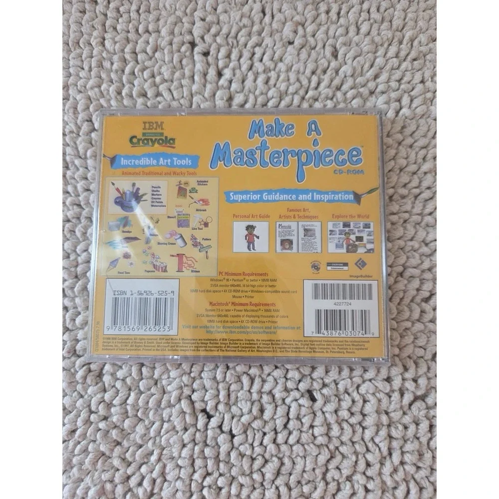 Crayola: Make a Masterpiece (Windows/Mac, 1998)